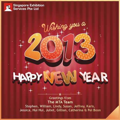 Ecard New Year 2013